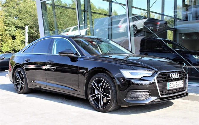 Audi A6 cena 167600 przebieg: 52250, rok produkcji 2018 z Limanowa małe 667